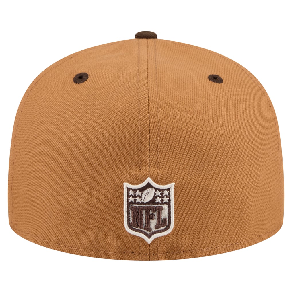 Men's Washington Commanders Light Brown/Dark Brown Two-Tone Walnut 59FIFTY Fitted Hat