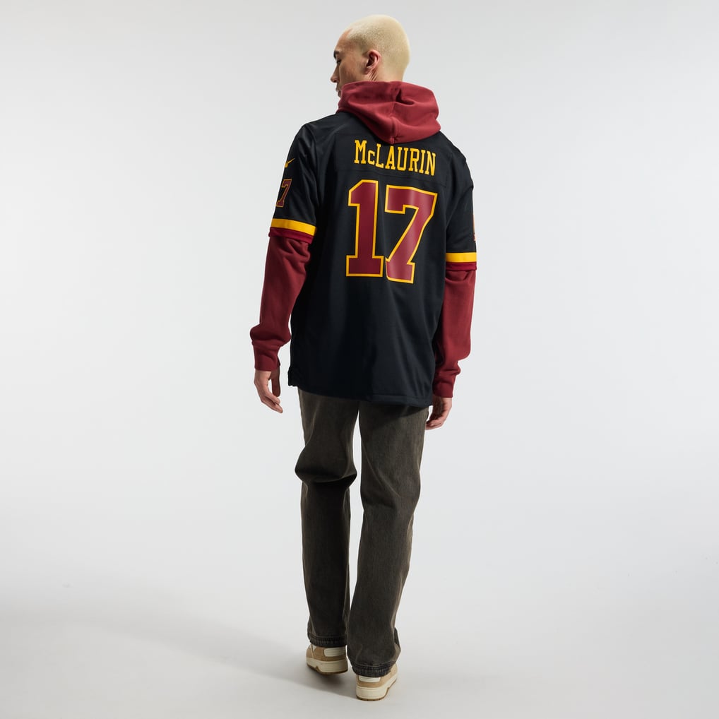 Hail Raiser Men's Washington Commanders Terry McLaurin Black Alternate Game Jersey