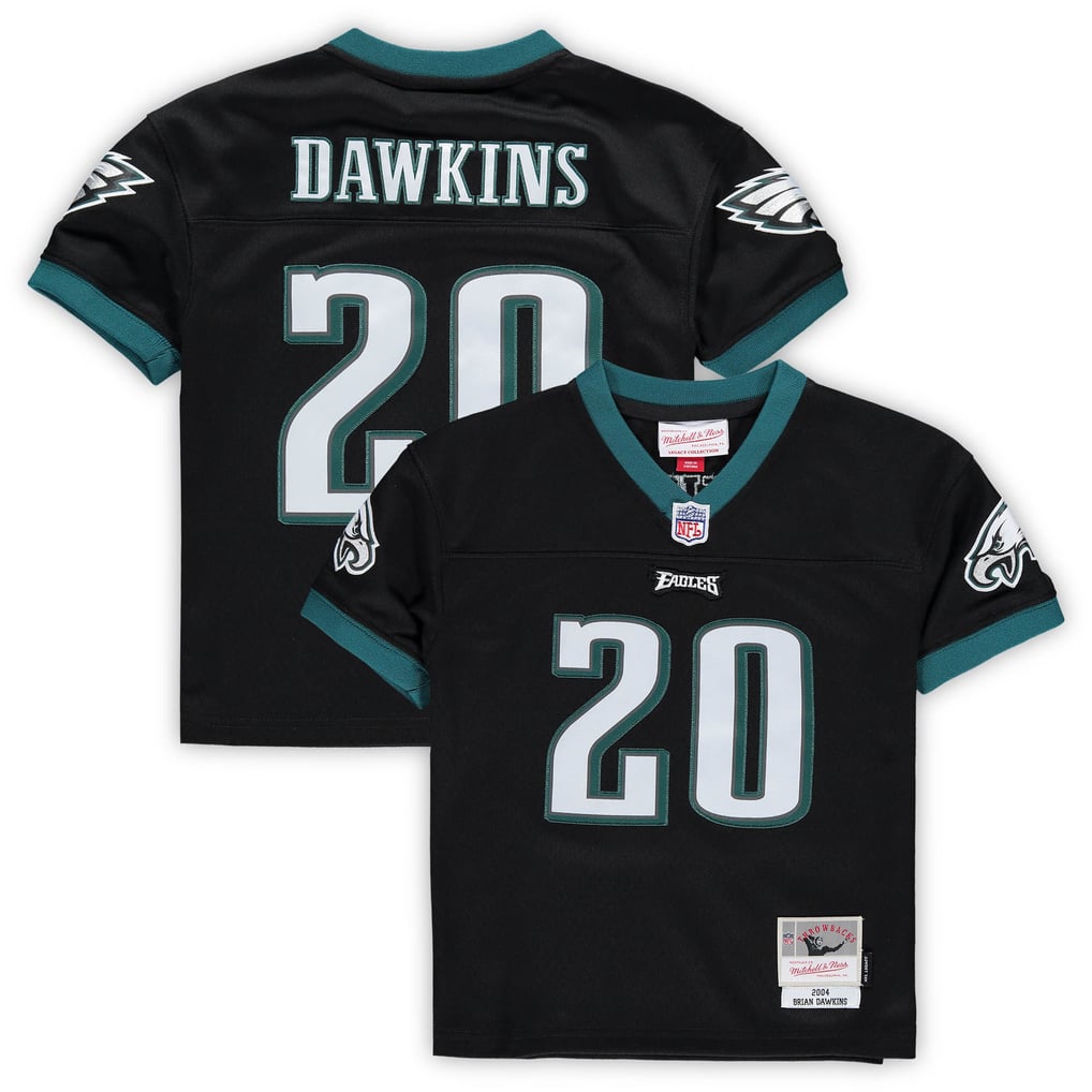 Infant Philadelphia Eagles Brian Dawkins Black 2004 Retired Legacy Jersey