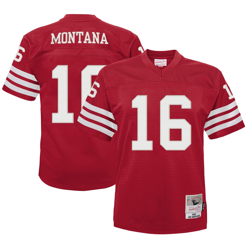 Infant San Francisco 49ers Joe Montana Scarlet 1990 Retired Legacy Jersey