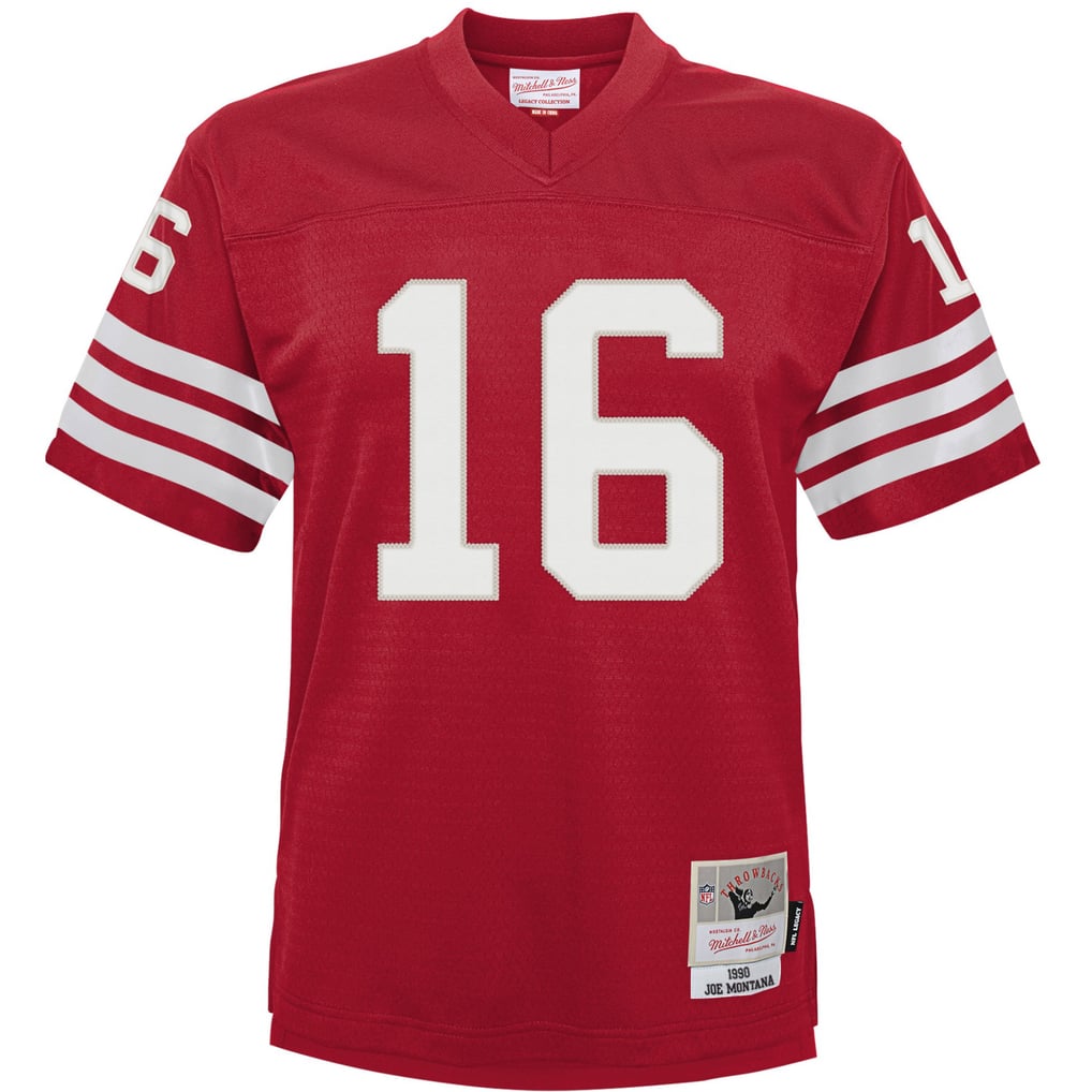 Infant San Francisco 49ers Joe Montana Scarlet 1990 Retired Legacy Jersey