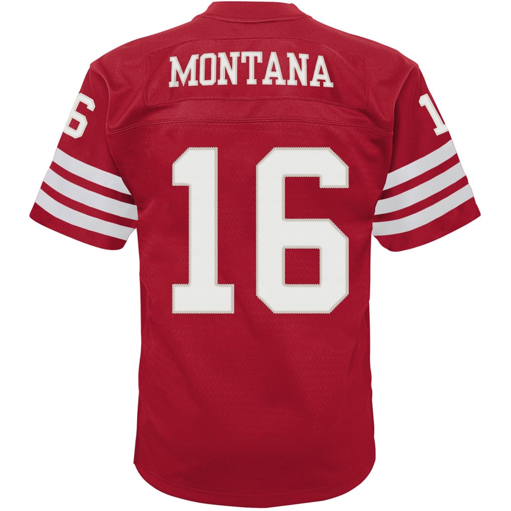 Infant San Francisco 49ers Joe Montana Scarlet 1990 Retired Legacy Jersey