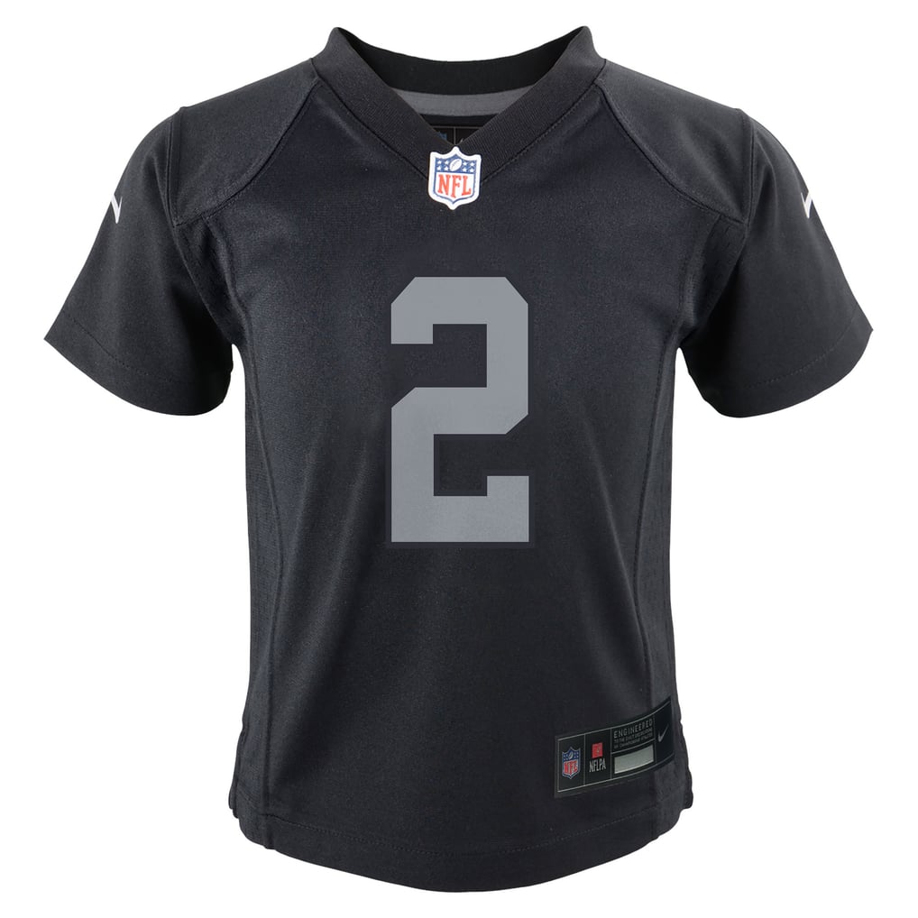 Infant Las Vegas Raiders Ashton Jeanty Black Team Game Jersey