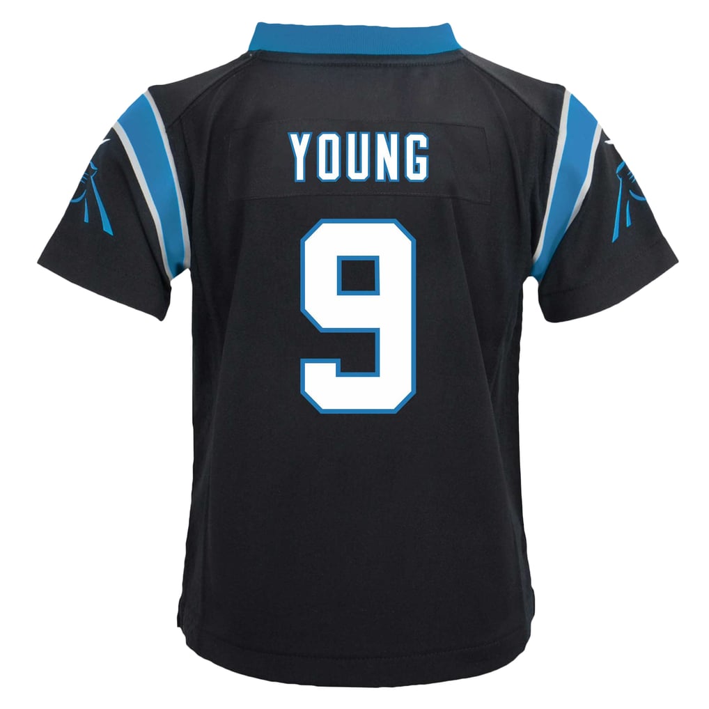 Infant Carolina Panthers Bryce Young Black Team Player Game Jersey