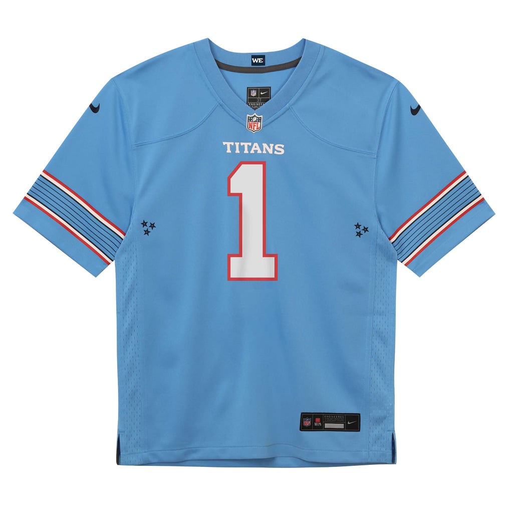 Infant Tennessee Titans Cameron Ward Light Blue Team Game Jersey