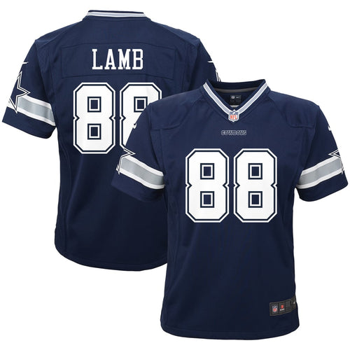 Infant Dallas Cowboys CeeDee Lamb Navy Game Jersey