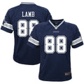 Infant Dallas Cowboys CeeDee Lamb Navy Game Jersey