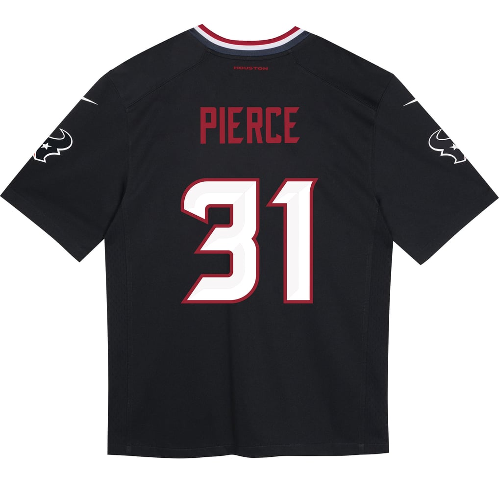 Infant Houston Texans Dameon Pierce Navy Team Player Game Jersey