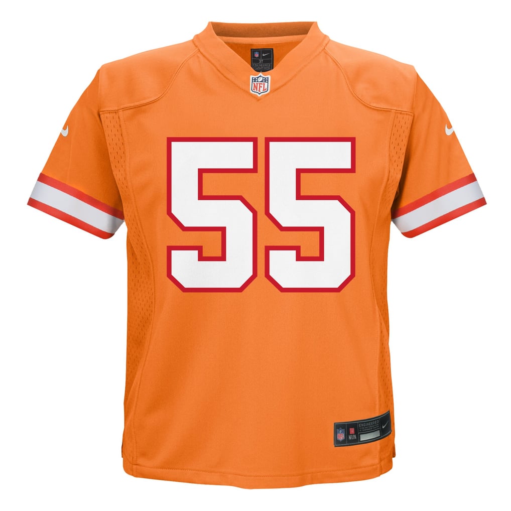 Infant Tampa Bay Buccaneers Derrick Brooks Orange Alternate Player Game Jersey