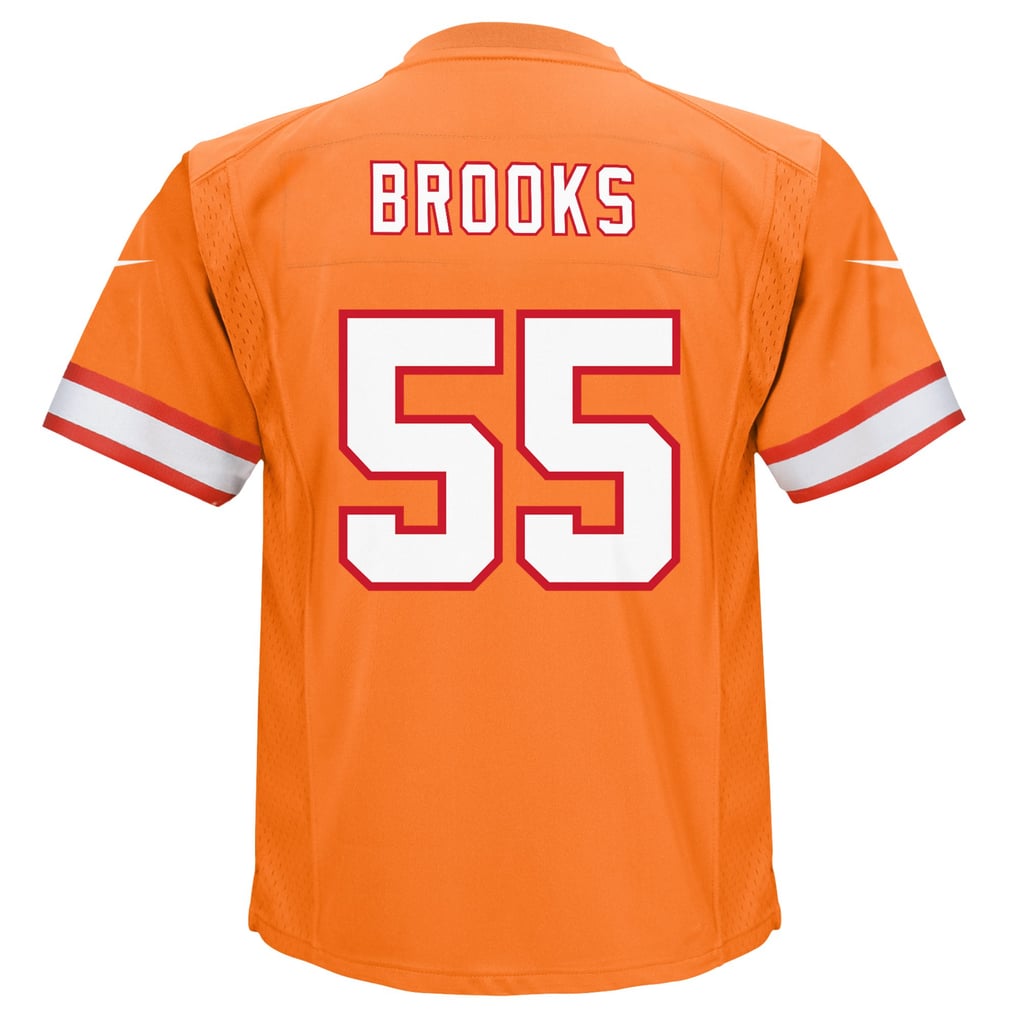Infant Tampa Bay Buccaneers Derrick Brooks Orange Alternate Player Game Jersey