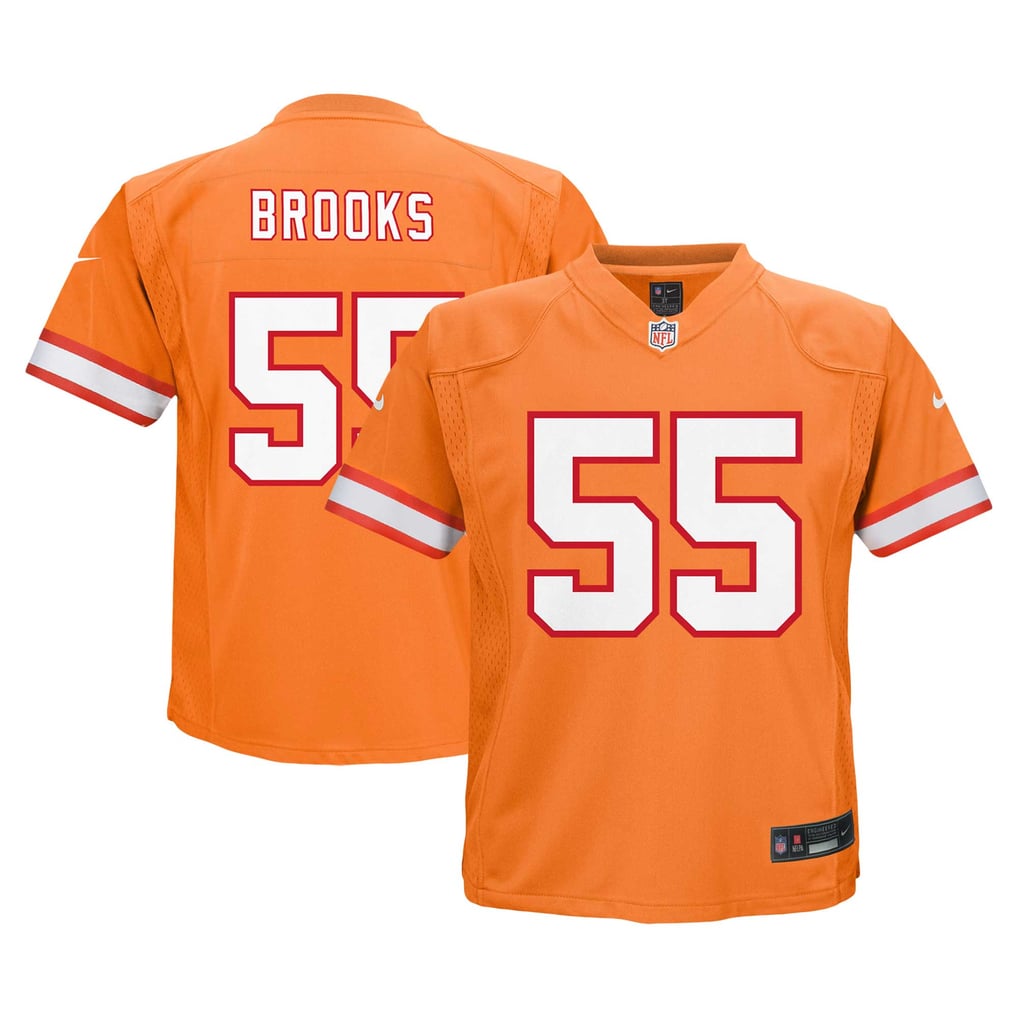 Infant Tampa Bay Buccaneers Derrick Brooks Orange Alternate Player Game Jersey