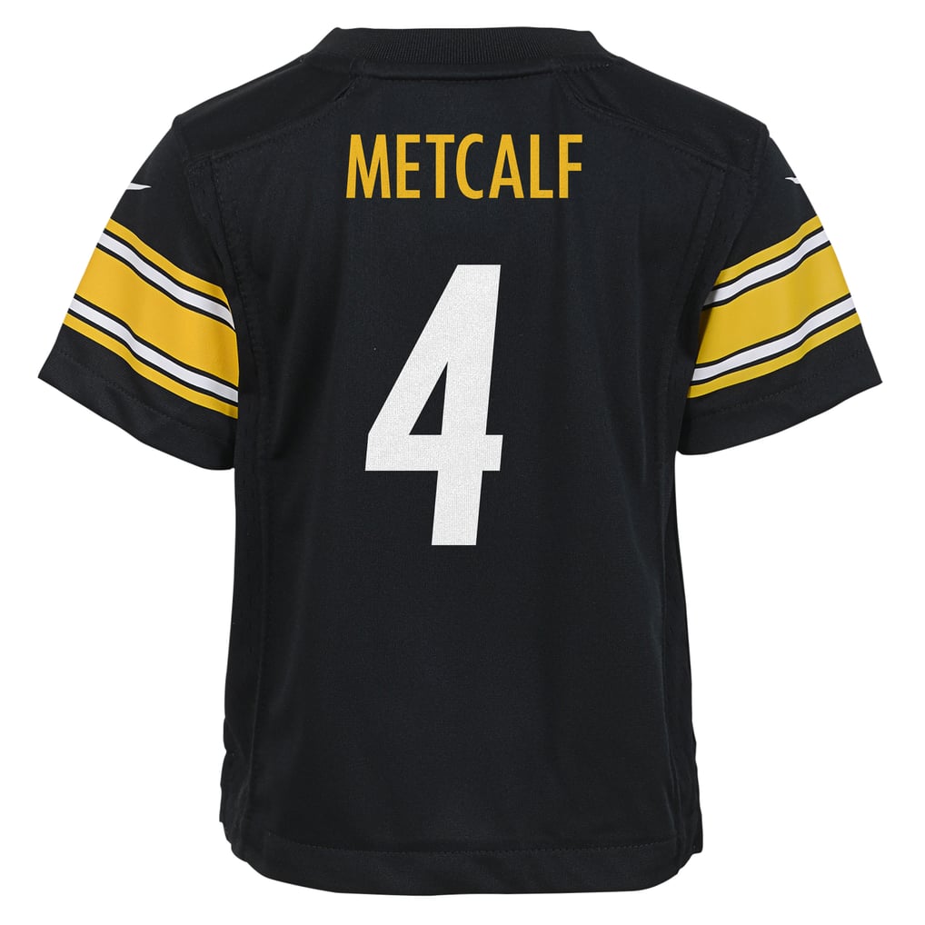 Infant Pittsburgh Steelers D.K. Metcalf Black Team Game Jersey