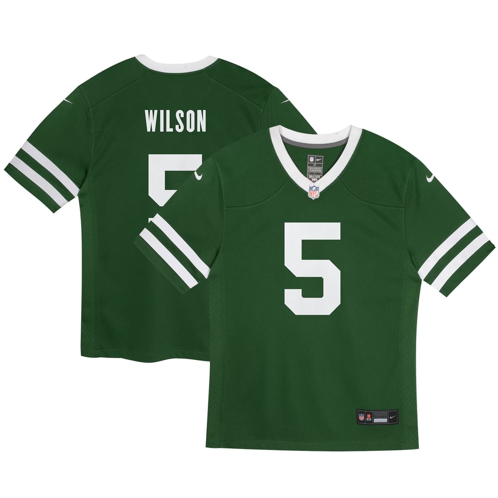 Infant New York Jets Garrett Wilson Green Team Player Game Jersey