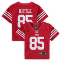 Infant San Francisco 49ers George Kittle Scarlet Team Player Game Jersey