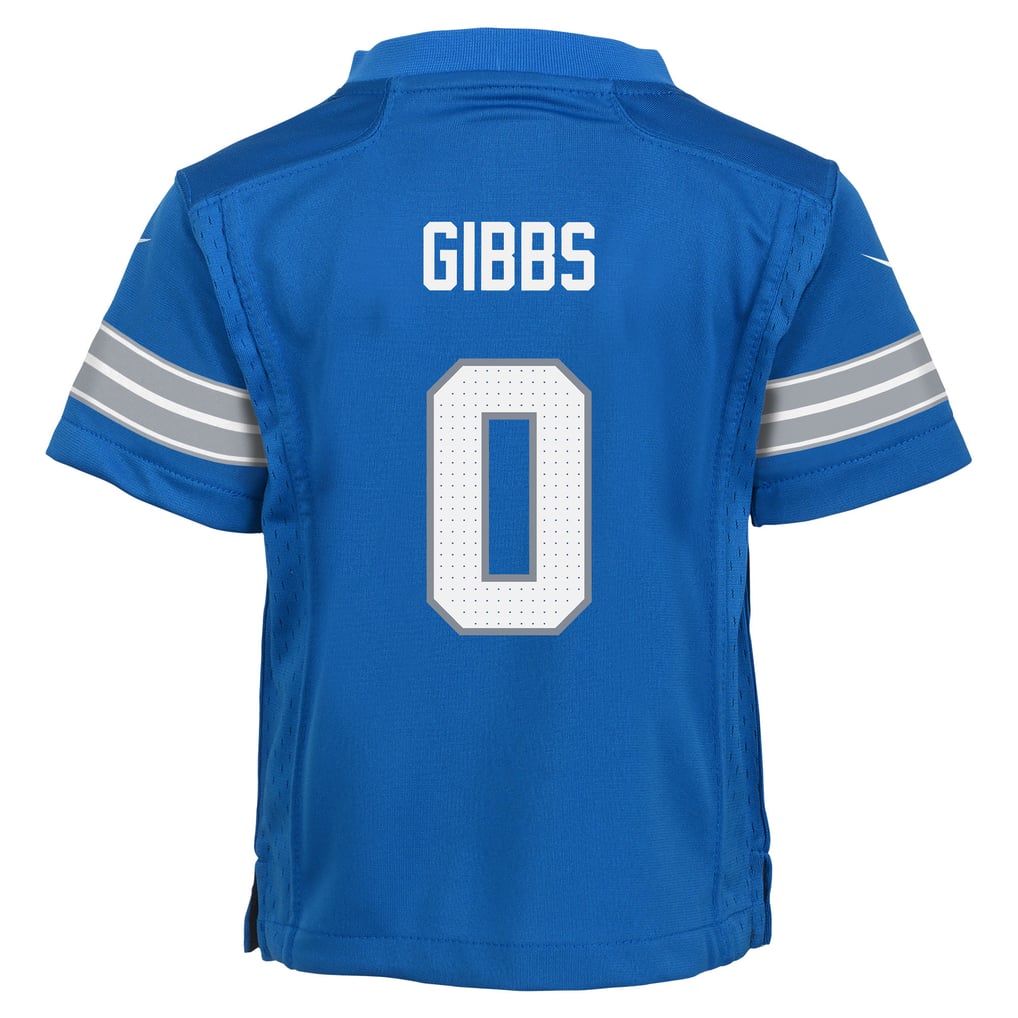 Infant Detroit Lions Jahmyr Gibbs Blue Team Player Game Jersey