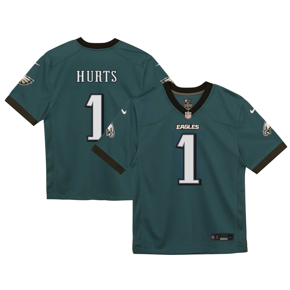 Infant Philadelphia Eagles Jalen Hurts Midnight Green Team Game Jersey