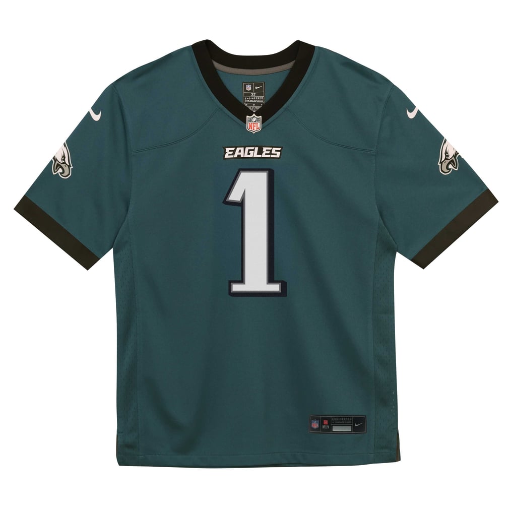 Infant Philadelphia Eagles Jalen Hurts Midnight Green Team Game Jersey