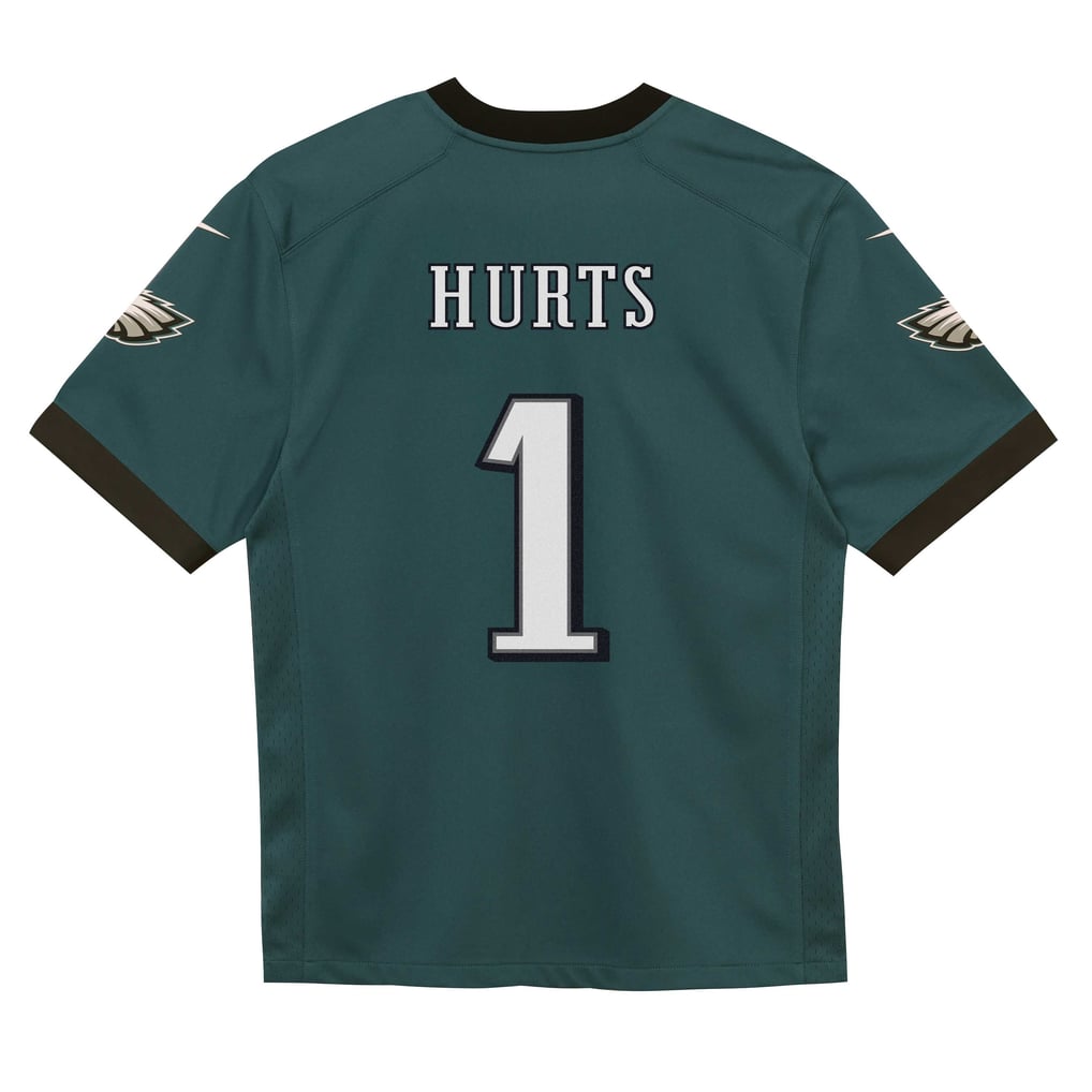 Infant Philadelphia Eagles Jalen Hurts Midnight Green Team Game Jersey