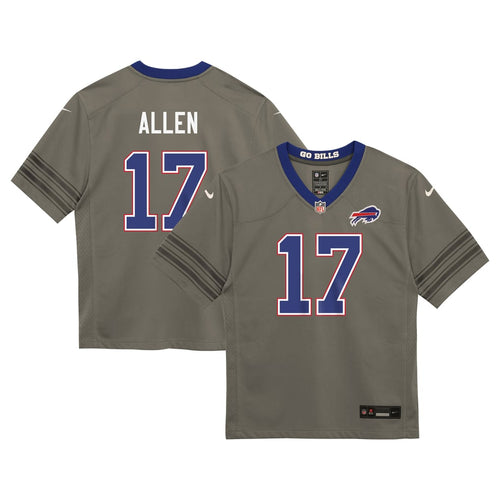 Infant Buffalo Bills Josh Allen Gray Nickel City Game Jersey