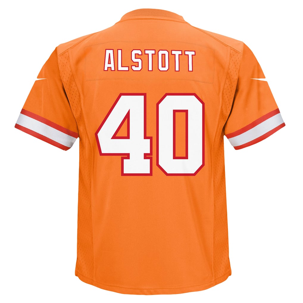 Infant Tampa Bay Buccaneers Mike Alstott Orange Alternate Player Game Jersey