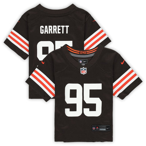Infant Cleveland Browns Myles Garrett Brown Team Player Game Jersey