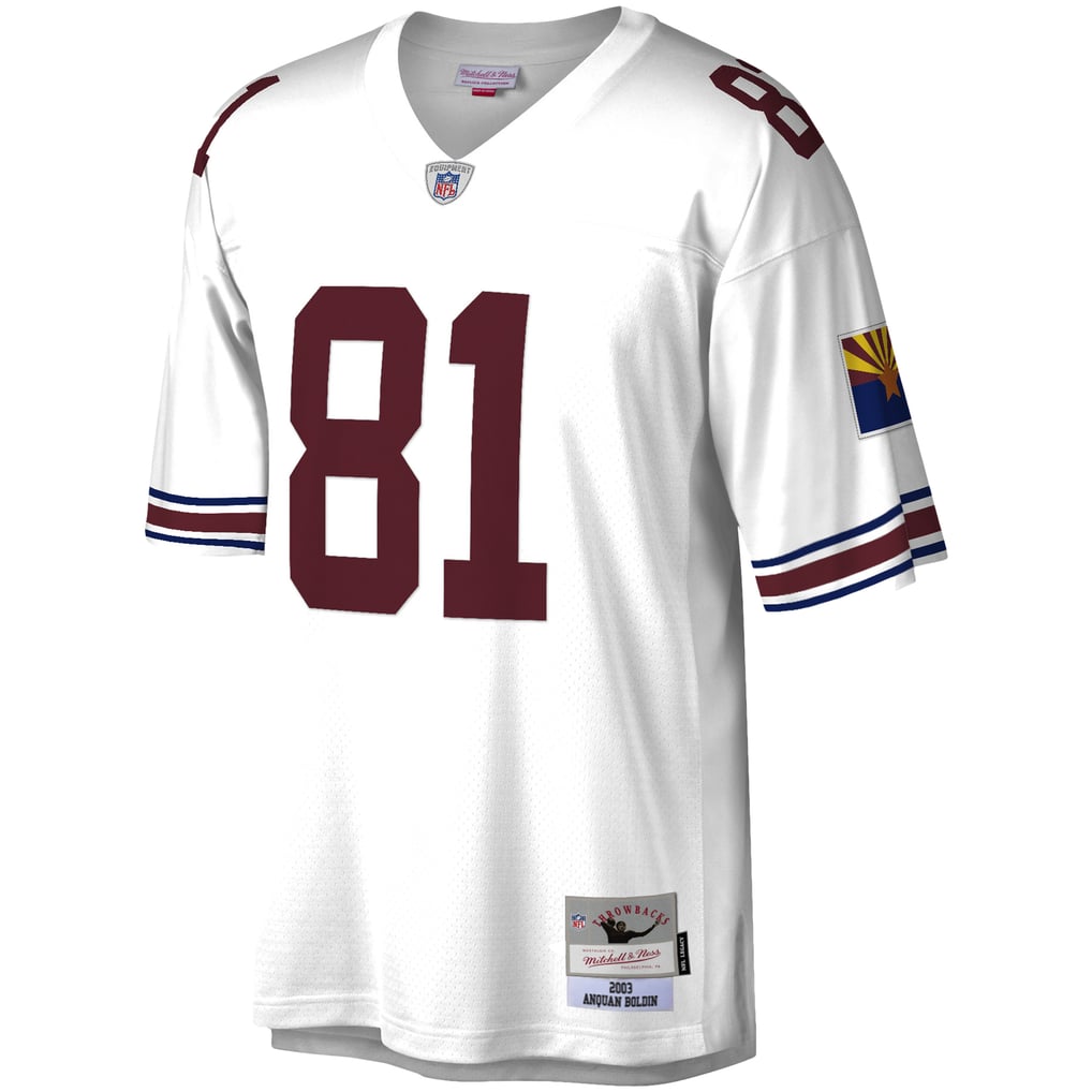 Men's Arizona Cardinals Anquan Boldin White Legacy Replica Jersey