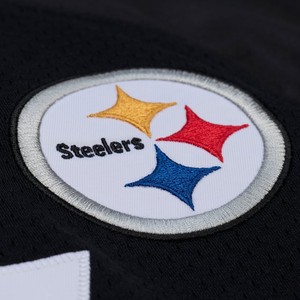 Men's Pittsburgh Steelers Ben Roethlisberger Black 2004 Authentic Throwback Jersey