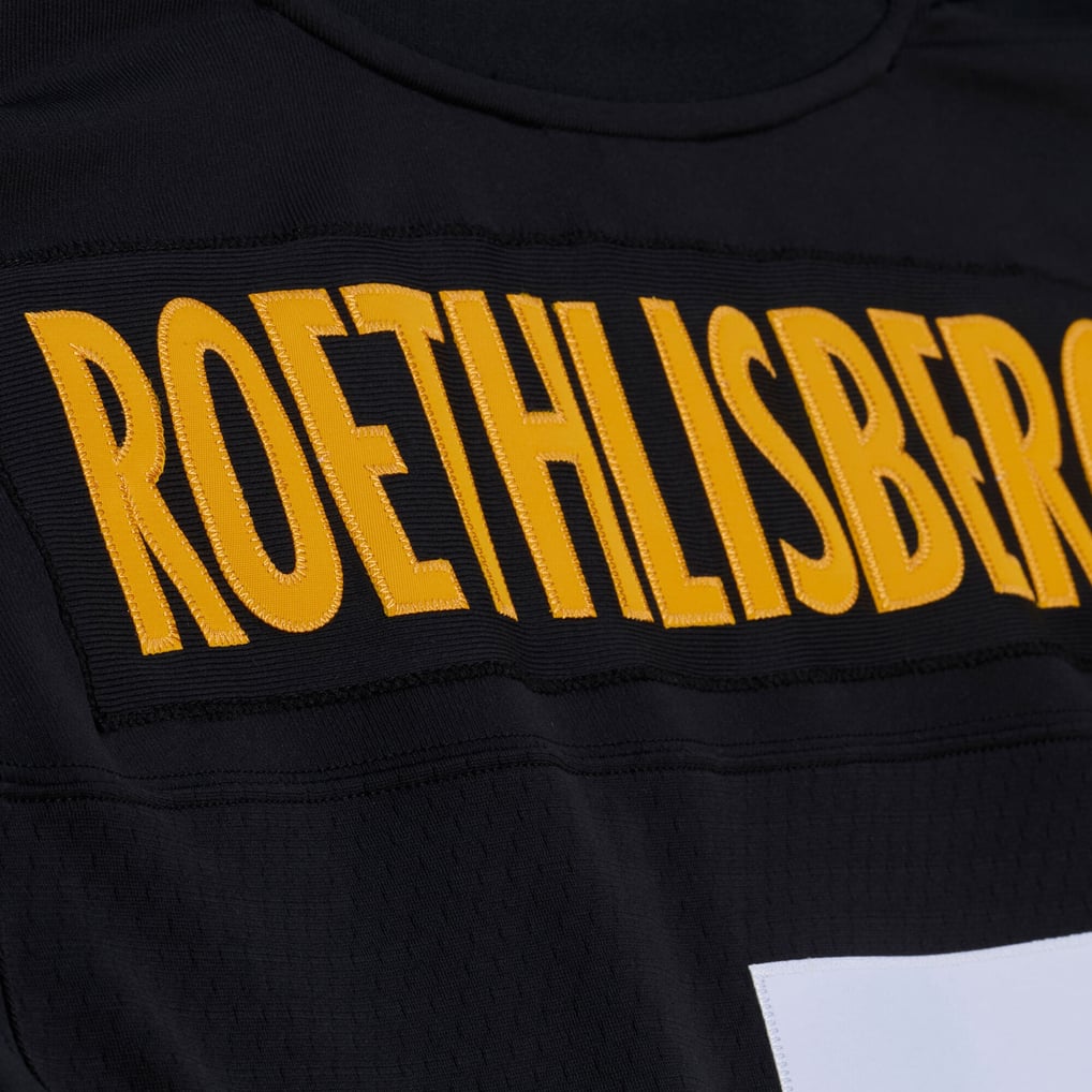Men's Pittsburgh Steelers Ben Roethlisberger Black 2004 Big & Tall Legacy Retired Player Jersey