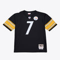 Men's Pittsburgh Steelers Ben Roethlisberger Black 2004 Legacy Throwback Replica Jersey