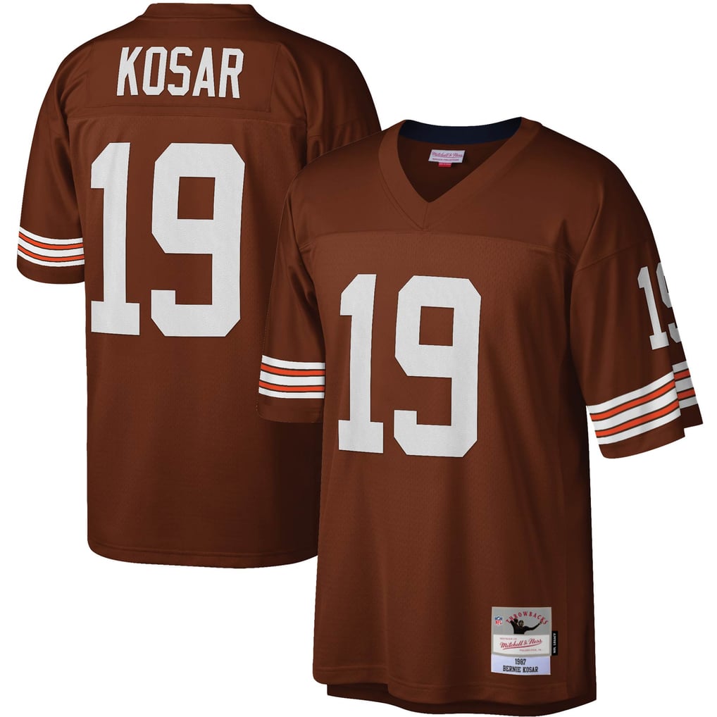 Men's Cleveland Browns Bernie Kosar Brown Legacy Replica Jersey
