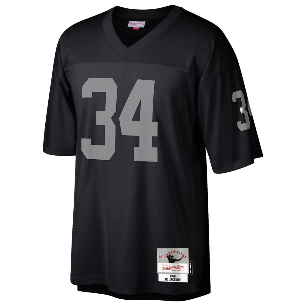 Men's Las Vegas Raiders Bo Jackson Black Legacy Replica Jersey