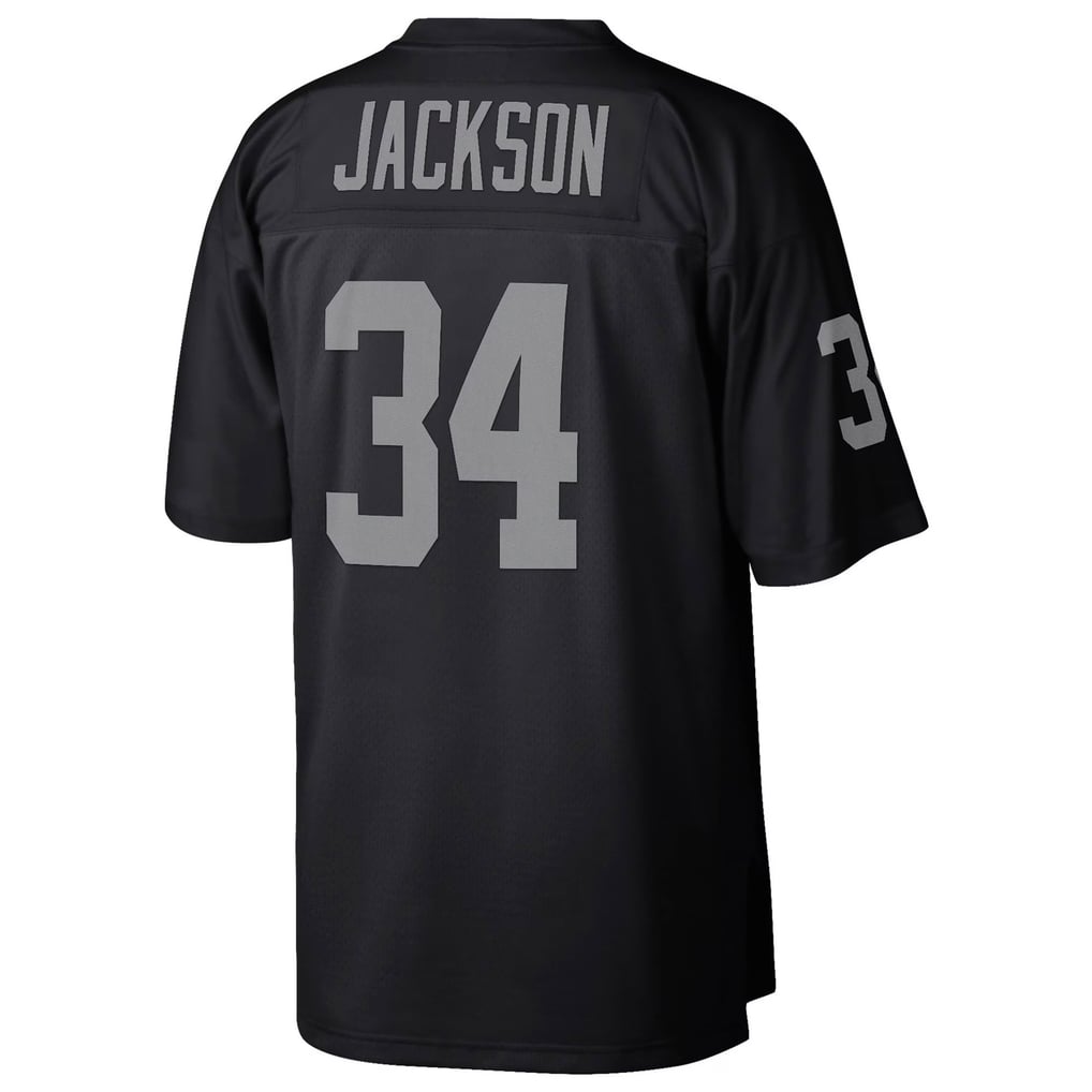 Men's Las Vegas Raiders Bo Jackson Black Legacy Replica Jersey