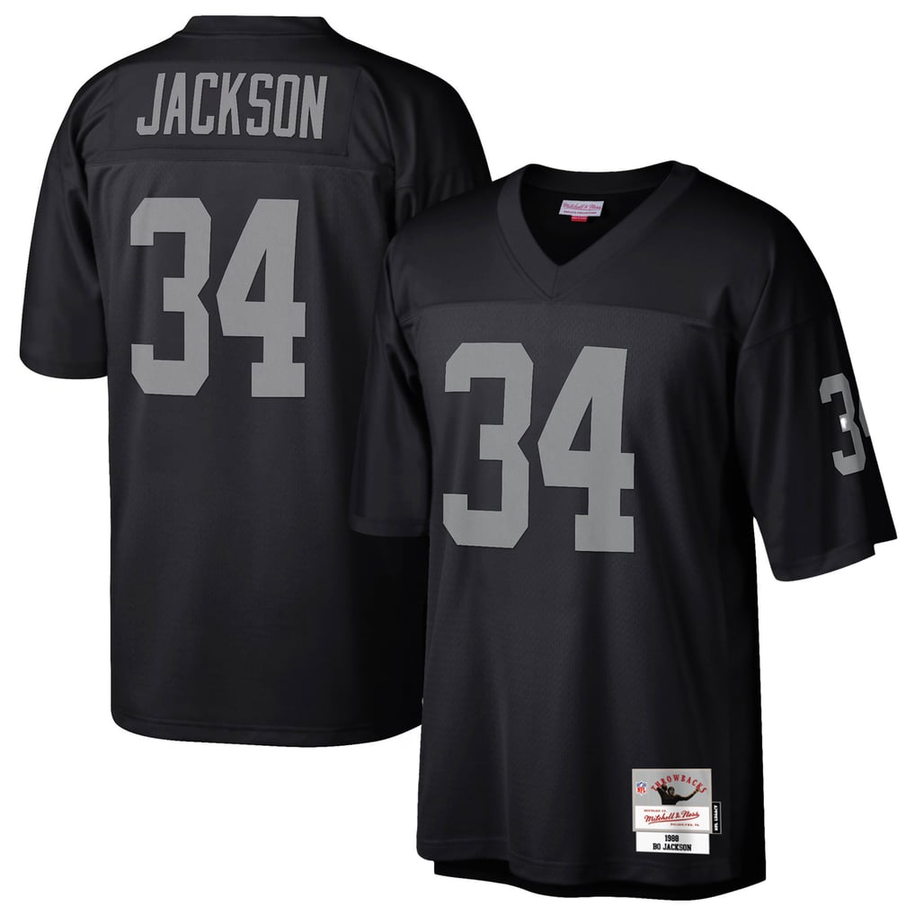 Men's Las Vegas Raiders Bo Jackson Black Legacy Replica Jersey
