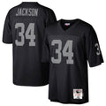 Men's Las Vegas Raiders Bo Jackson Black Legacy Replica Jersey