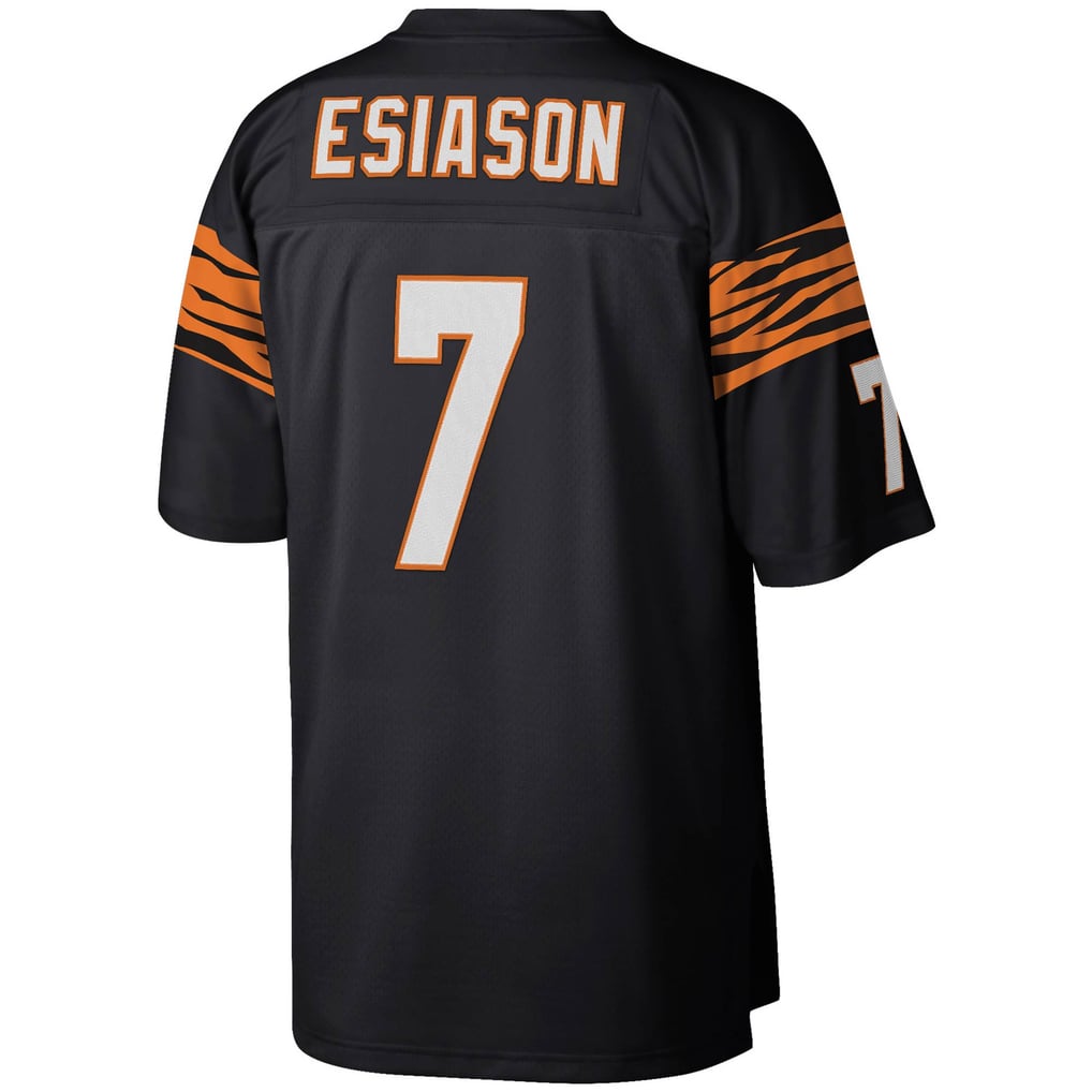 Men's Cincinnati Bengals Boomer Esiason Black Legacy Replica Jersey