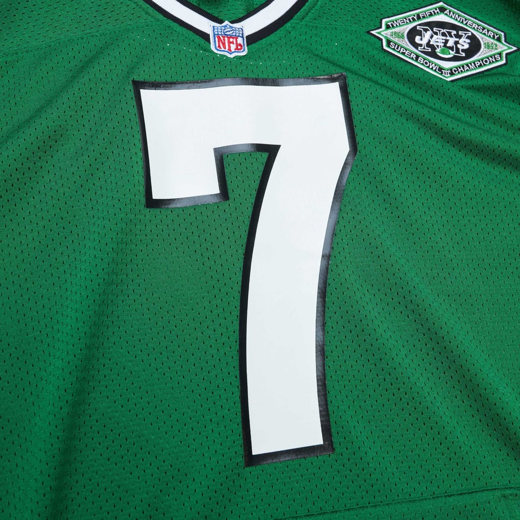 Men's New York Jets Boomer Esiason Kelly Green 1993 Authentic Throwback Retired Player Pocket Jersey