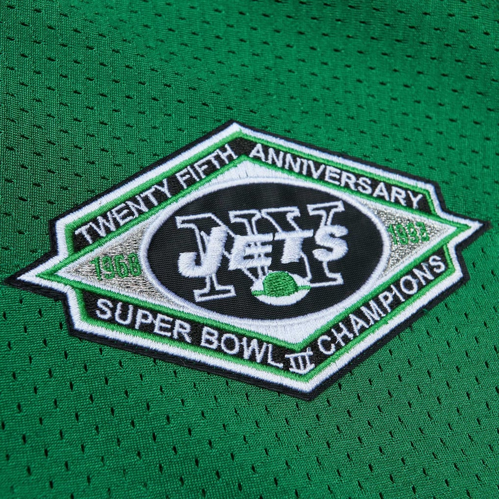 Men's New York Jets Boomer Esiason Kelly Green 1993 Authentic Throwback Retired Player Pocket Jersey