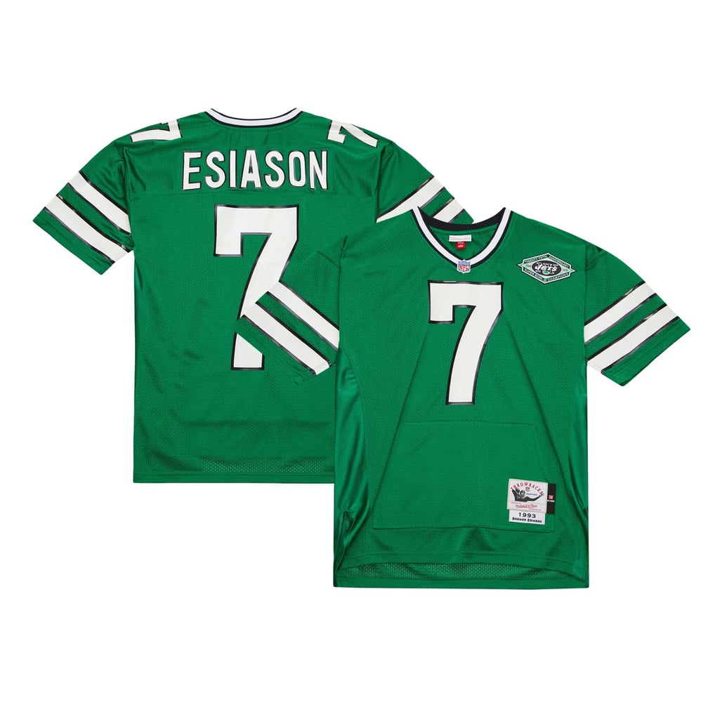 Men's New York Jets Boomer Esiason Kelly Green 1993 Authentic Throwback Retired Player Pocket Jersey
