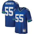 Men's Seattle Seahawks Brian Bosworth Royal Legacy Replica Jersey
