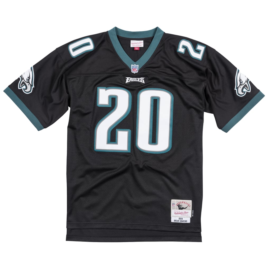 Men's Philadelphia Eagles Brian Dawkins Black Legacy Replica Jersey