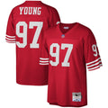 Men's San Francisco 49ers Bryant Young Scarlet Legacy Replica Jersey