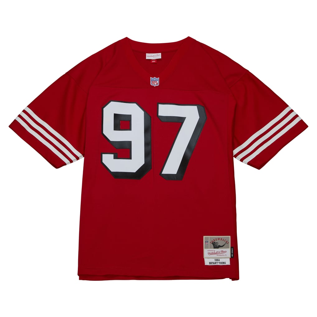 Men's San Francisco 49ers Bryant Young Scarlet Legacy Replica Jersey