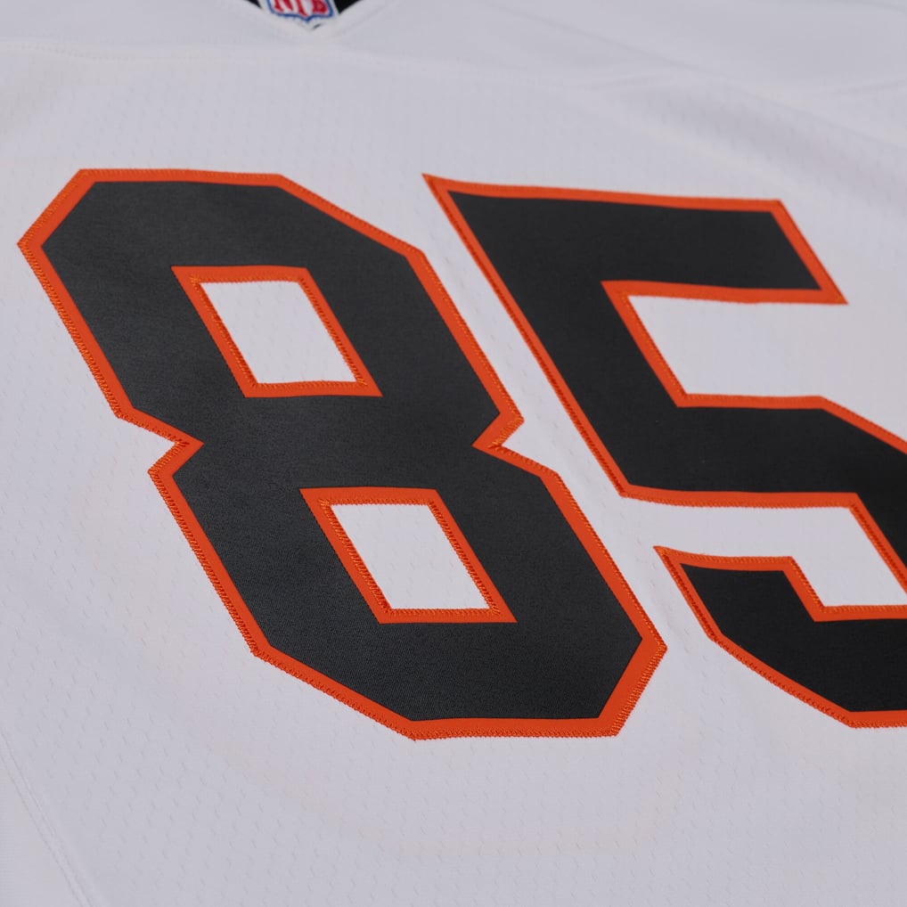 Men's Cincinnati Bengals Chad Johnson White 2001 Legacy Replica Player Jersey
