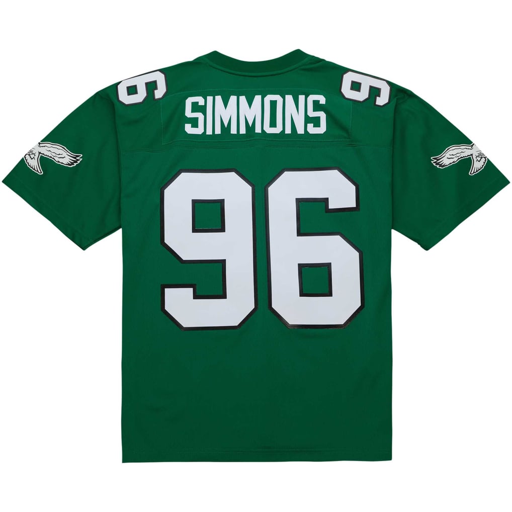 Men's Philadelphia Eagles Clyde Simmons Kelly Green Legacy Replica Jersey