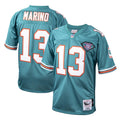 Men's Miami Dolphins 1994 Dan Marino Aqua Authentic Throwback Retired Player Jersey