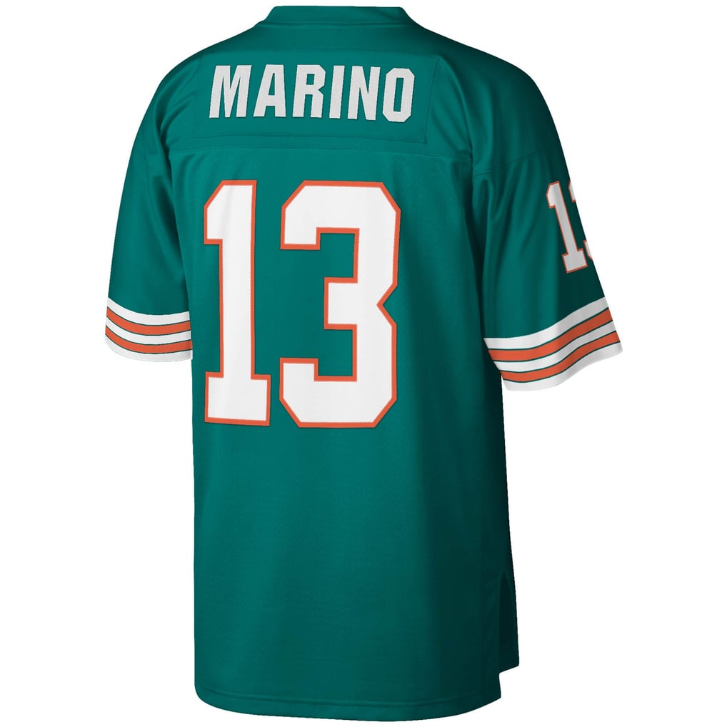 Men's Miami Dolphins Dan Marino Aqua Legacy Replica Jersey