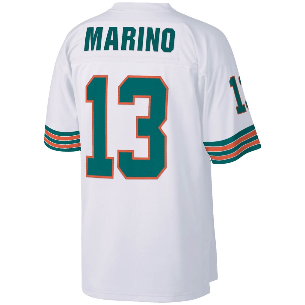 Men's Miami Dolphins Dan Marino White Big & Tall 1984 Retired Player Replica Jersey