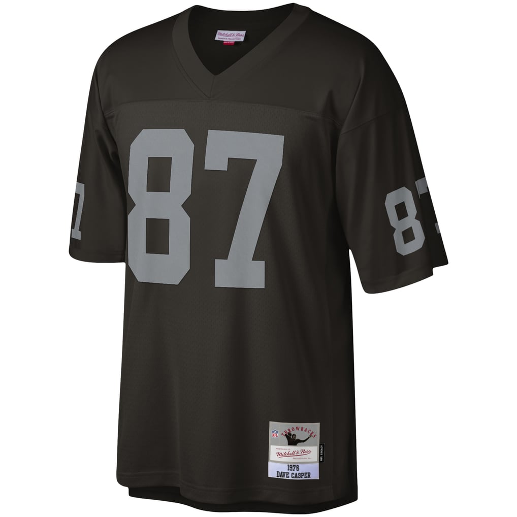 Men's Las Vegas Raiders Dave Casper Black Legacy Replica Jersey