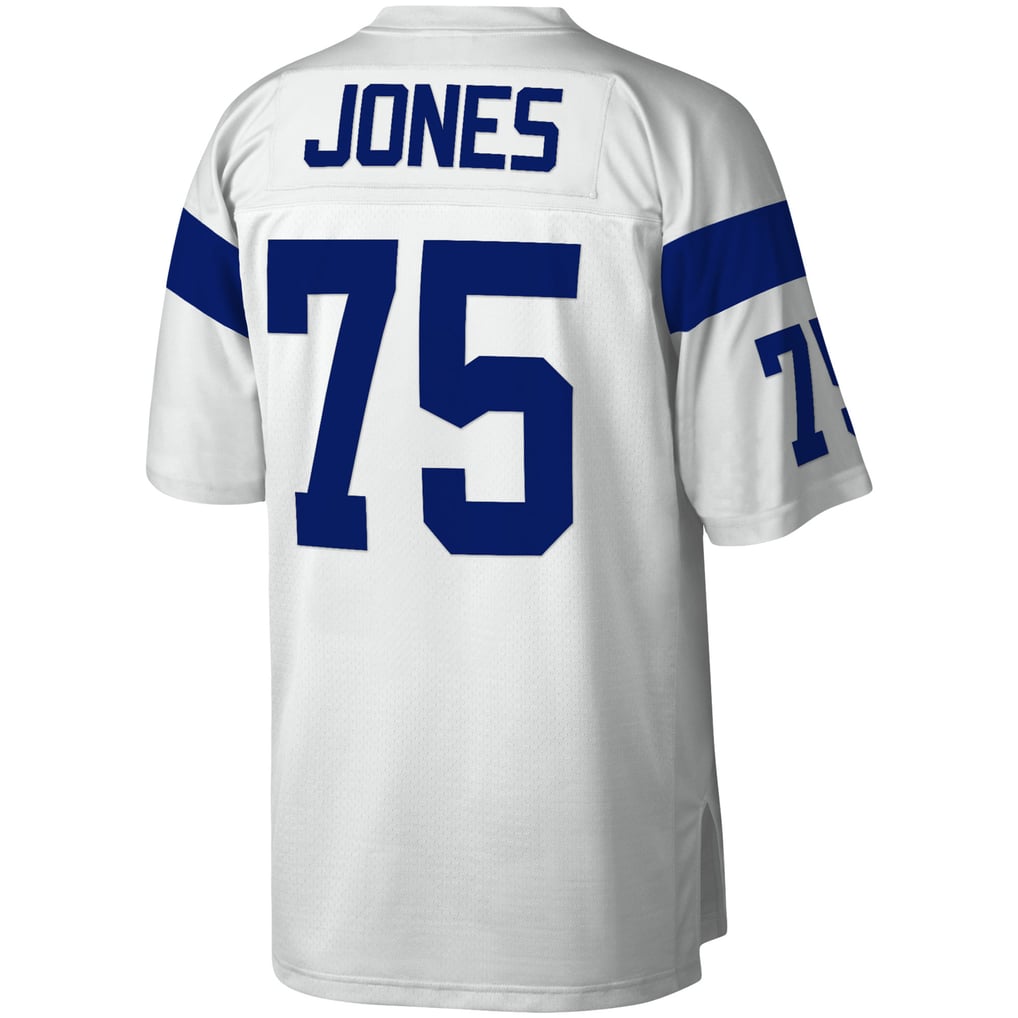 Men's Los Angeles Rams Deacon Jones White Legacy Replica Jersey