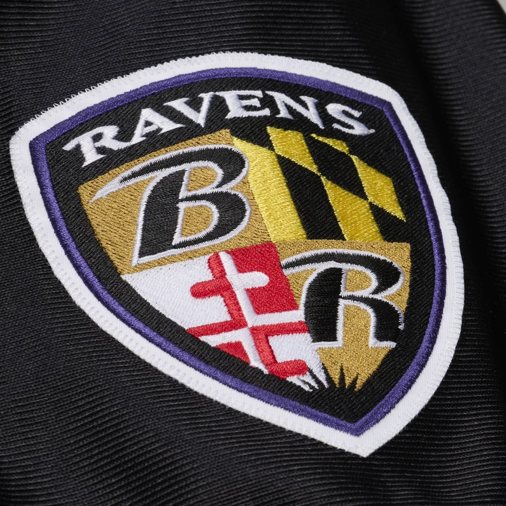 Men's Baltimore Ravens Deion Sanders Black 2005 Authentic Throwback Jersey